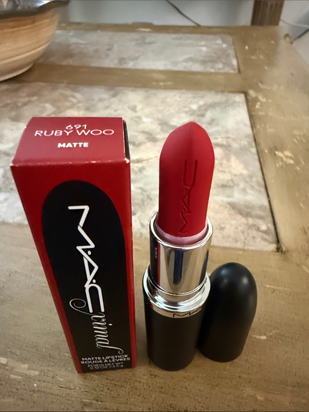 MAC Cosmetics Matte Lipstick in Bold Red